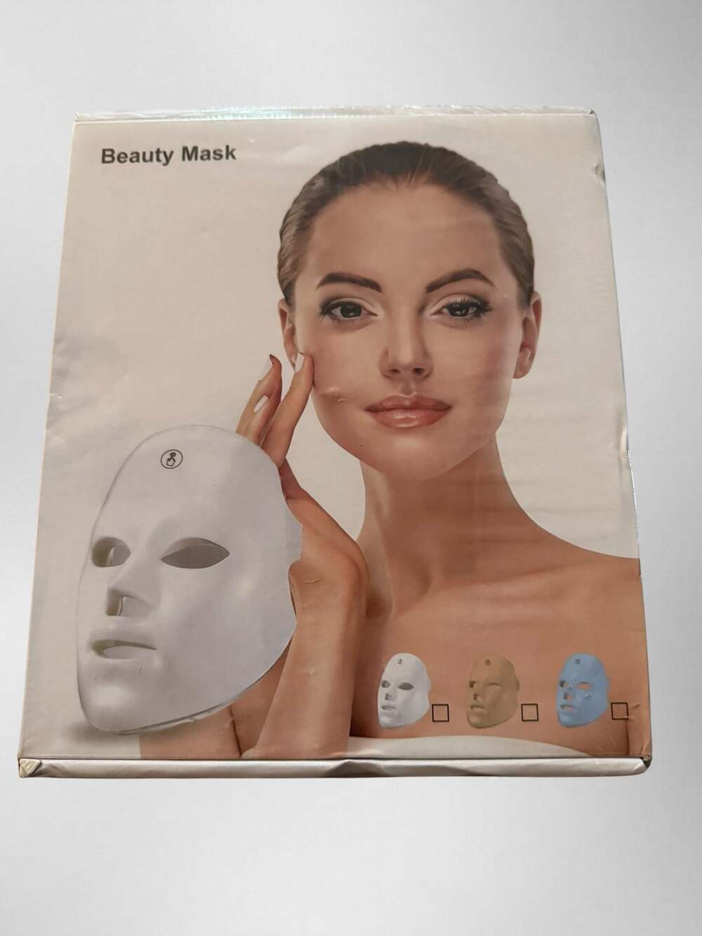 Science & Technology Cosmetology 7 Color LED Light Therapy Beauty Mask